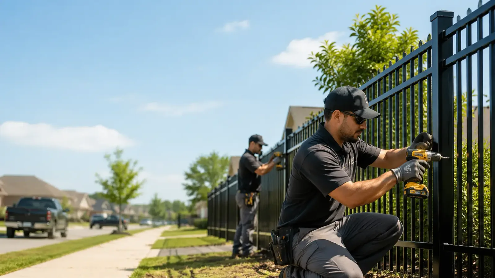 Metal Fence Installation in Royston, GA